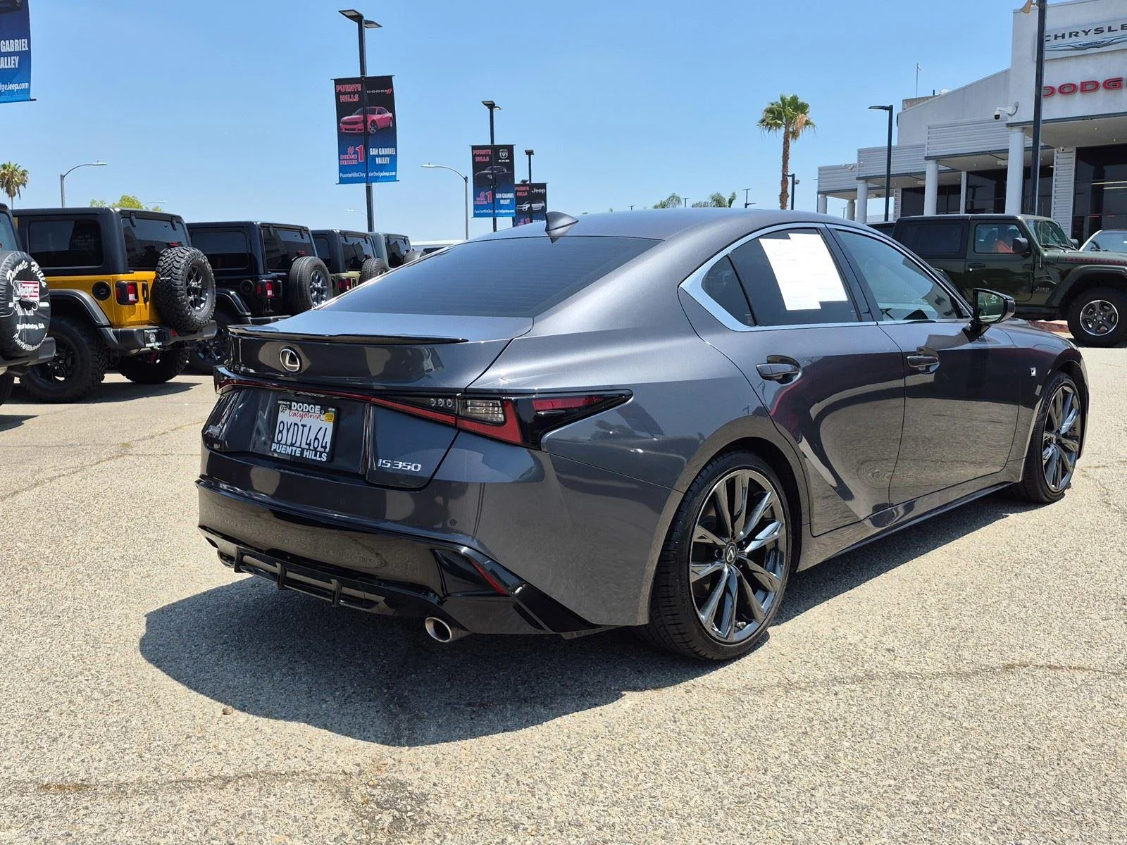Used 2021 Cloudburst Gray Lexus IS 350 F SPORT image 6