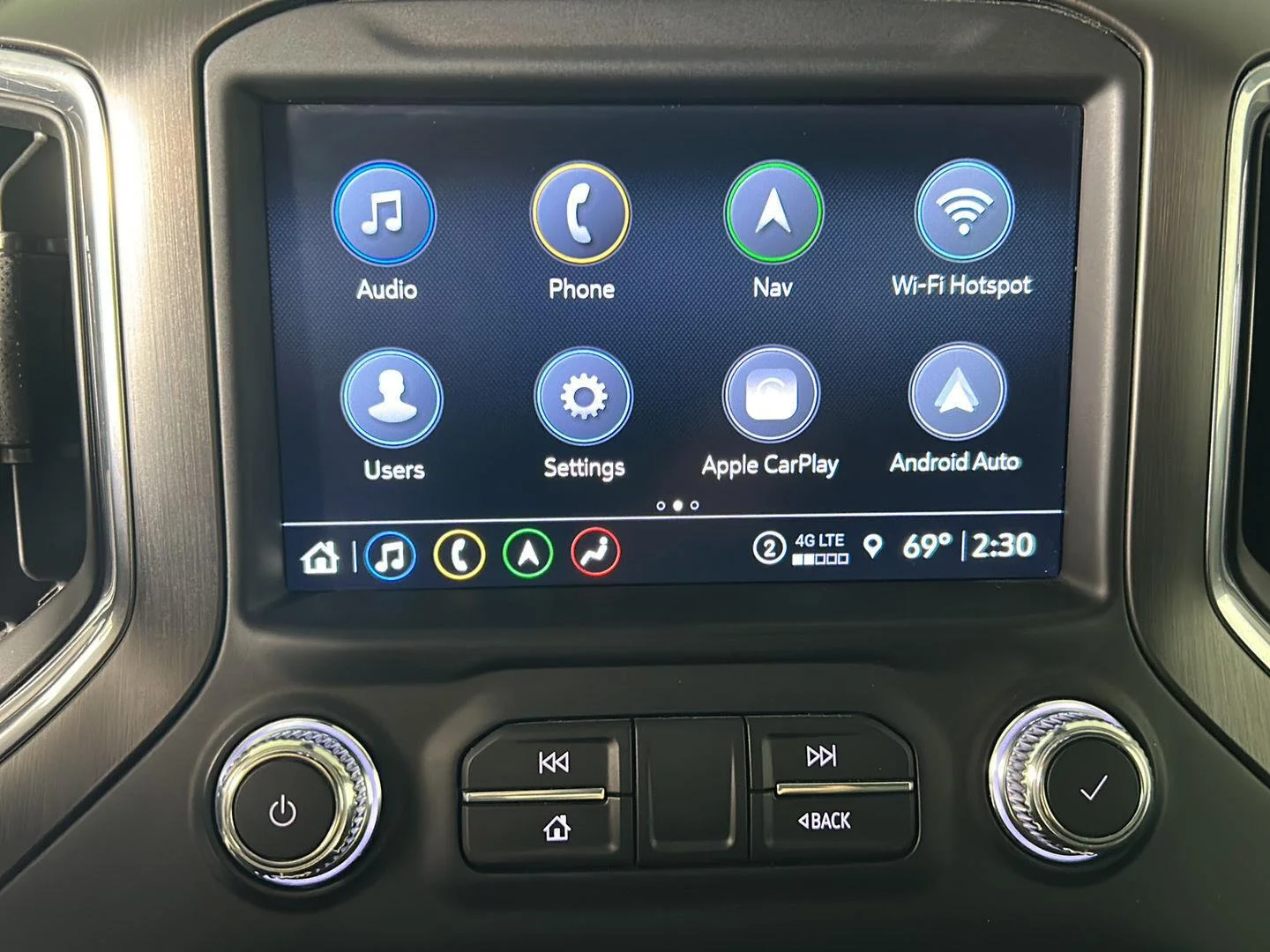 Used 2021 Dark Sky Metallic GMC AT4 image 19