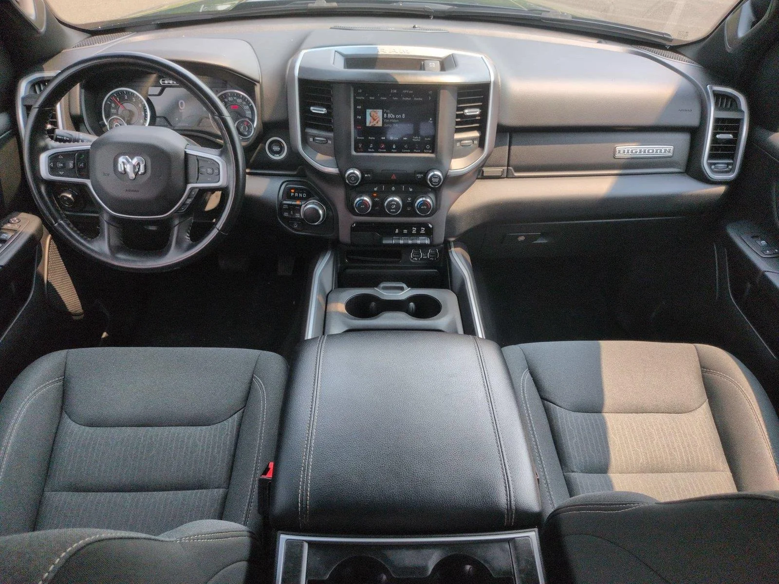 Used 2021 Diamond Black Crystal Pearlcoat Ram Big Horn image 33
