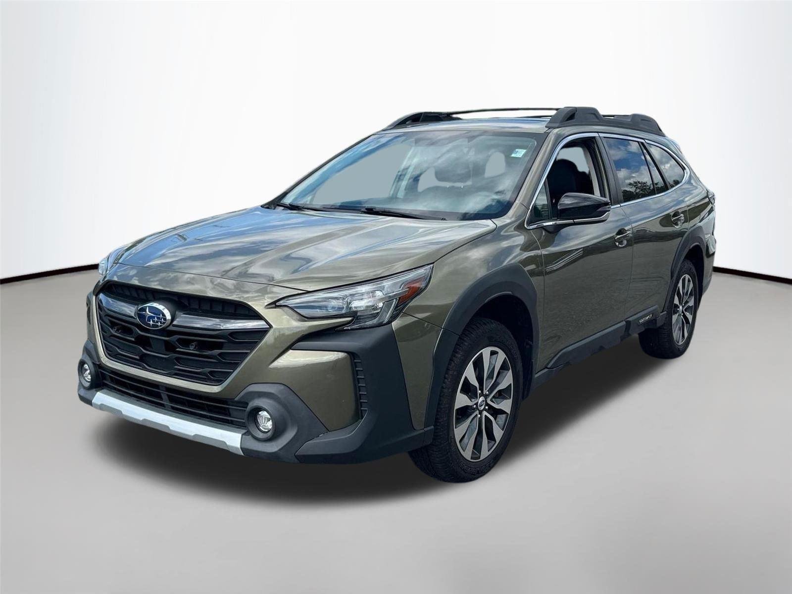 Used 2023 Autumn Green Metallic Subaru Limited image 2