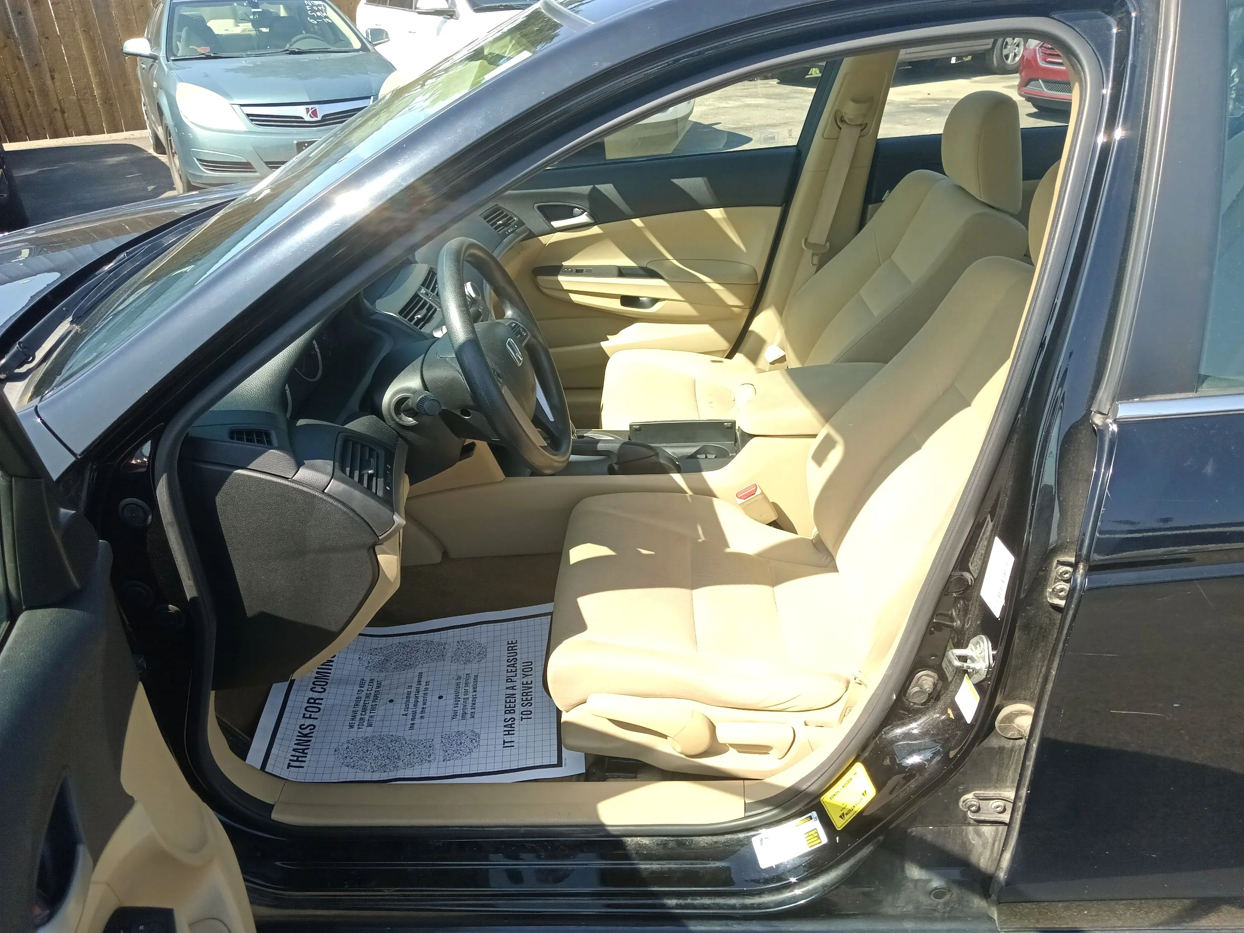 Used 2012 Black Honda 2.4 LX image 9