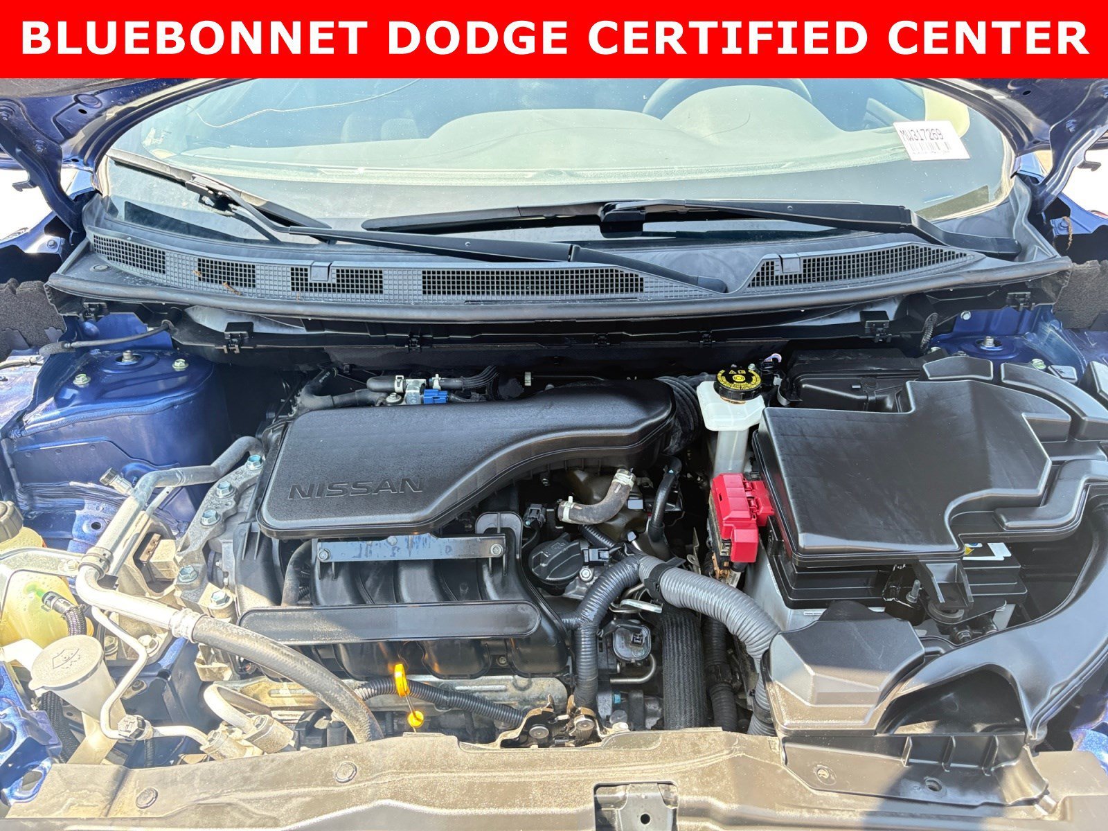Used 2021 Caspian Blue Metallic Nissan S image 24