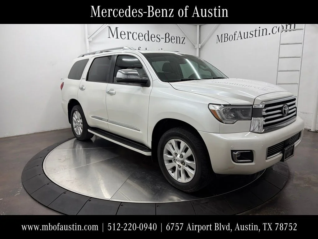 Used 2021 White Toyota Platinum image 1
