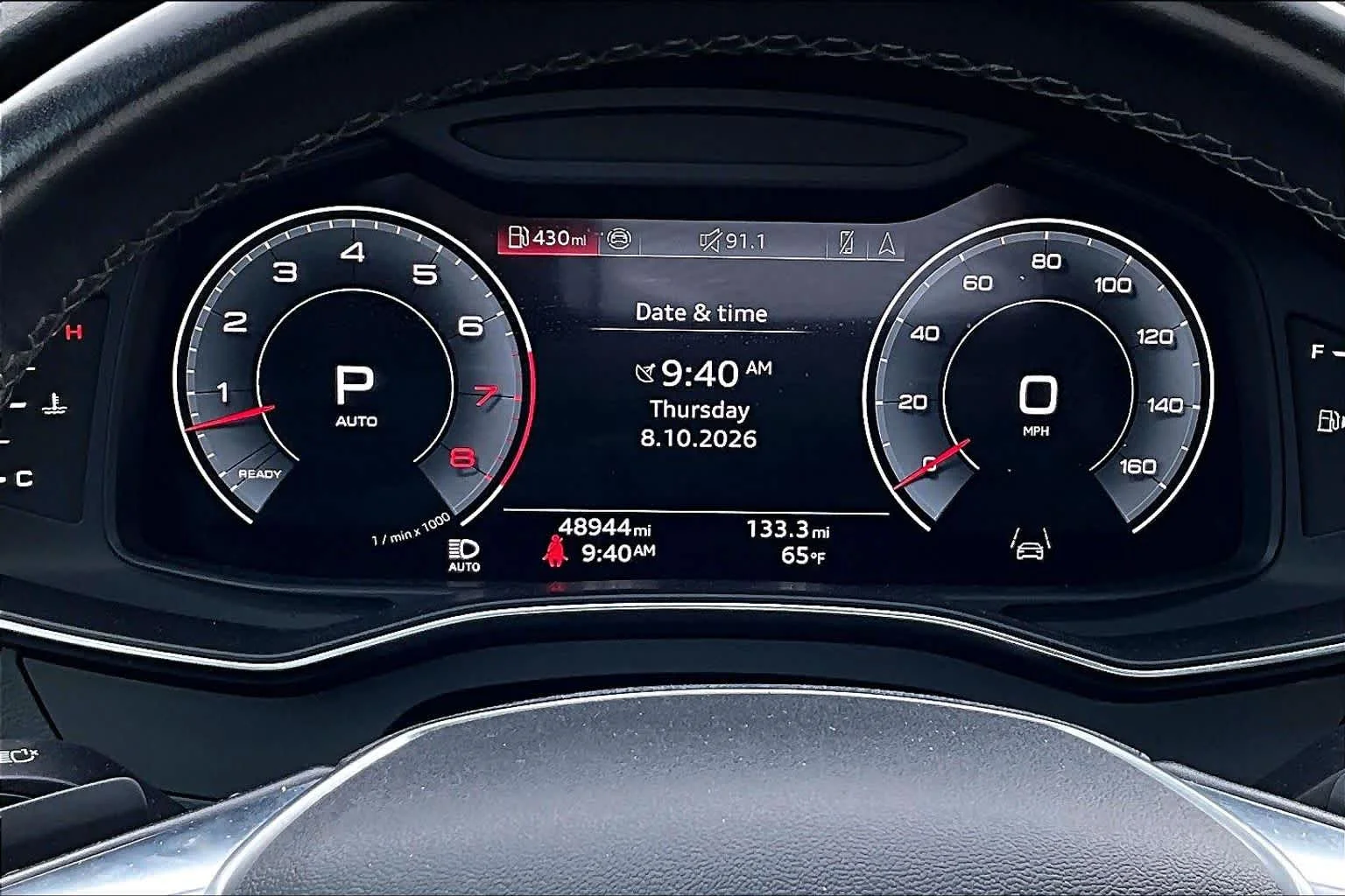Used 2024 Daytona Gray Pearl Effect Audi Premium Plus image 26