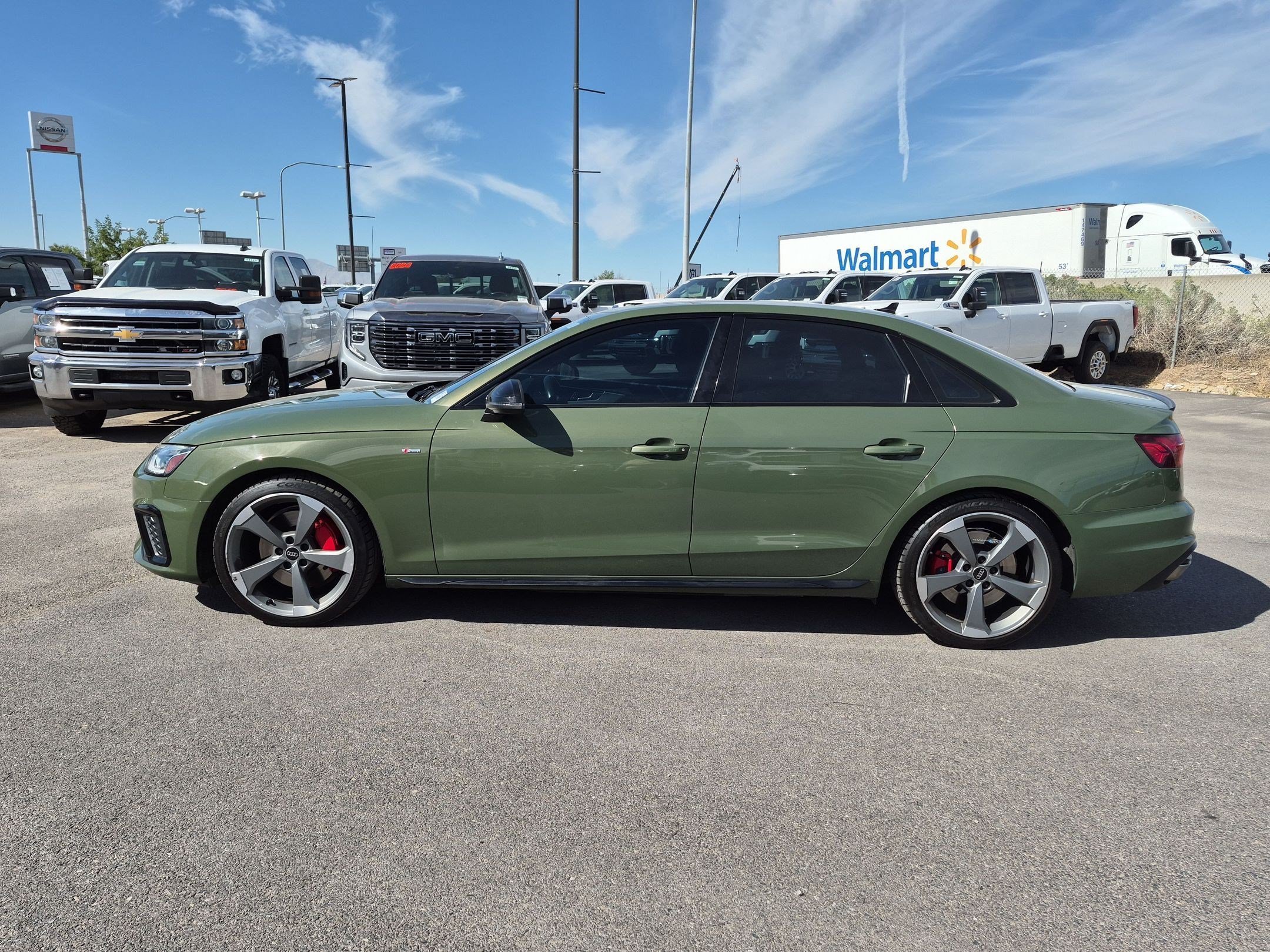 Certified Used 2024 Green Audi Premium Plus 45 TFSI S line quattro S tronic image 2