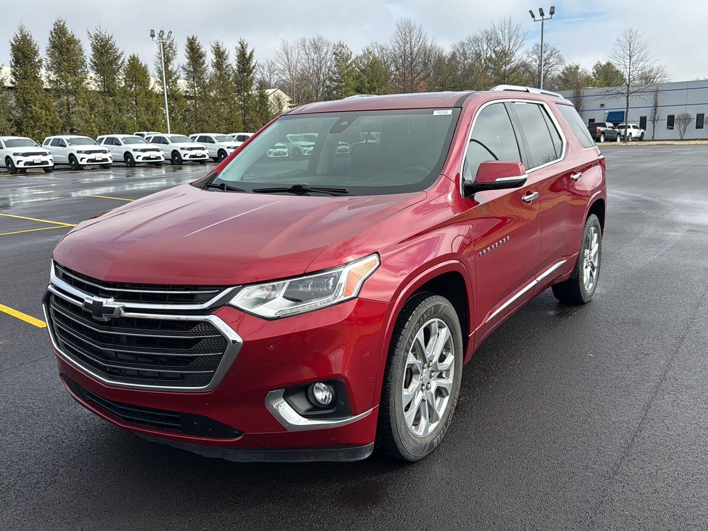 Used 2019 Chevrolet Traverse Premier with VIN 1GNERKKW1KJ219322 for sale in Salem, IN