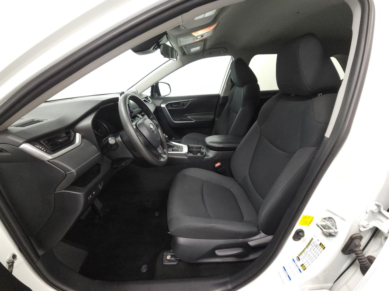 Used 2019 White Toyota LE image 4