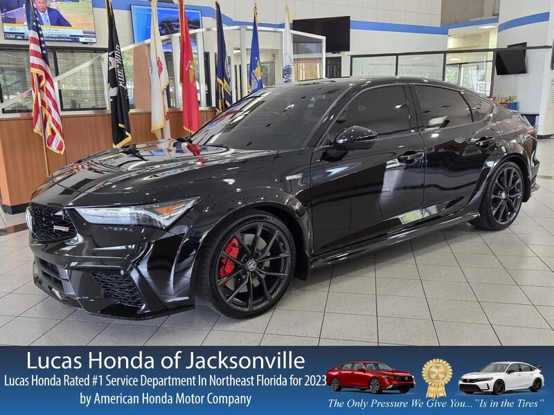 Used 2025 Black Acura Type S Manual image 1