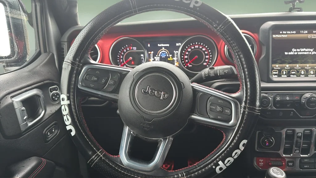 Used 2019 Billet Silver Jeep Unlimited Rubicon image 9