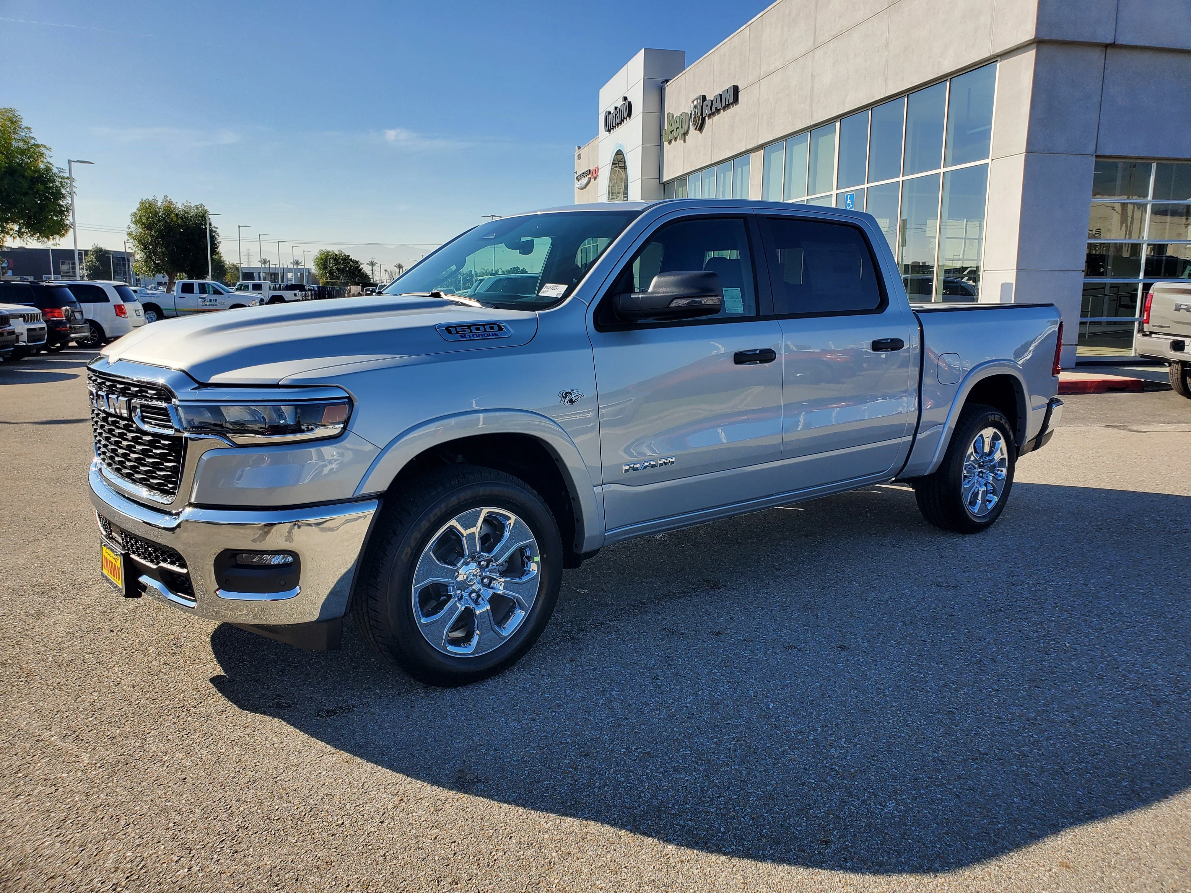 New 2026 Silver Zynith Exterior Paint RAM Big Horn/Lone Star image 8