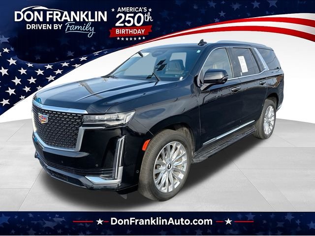 Used 2023 Black Cadillac Premium Luxury image 1