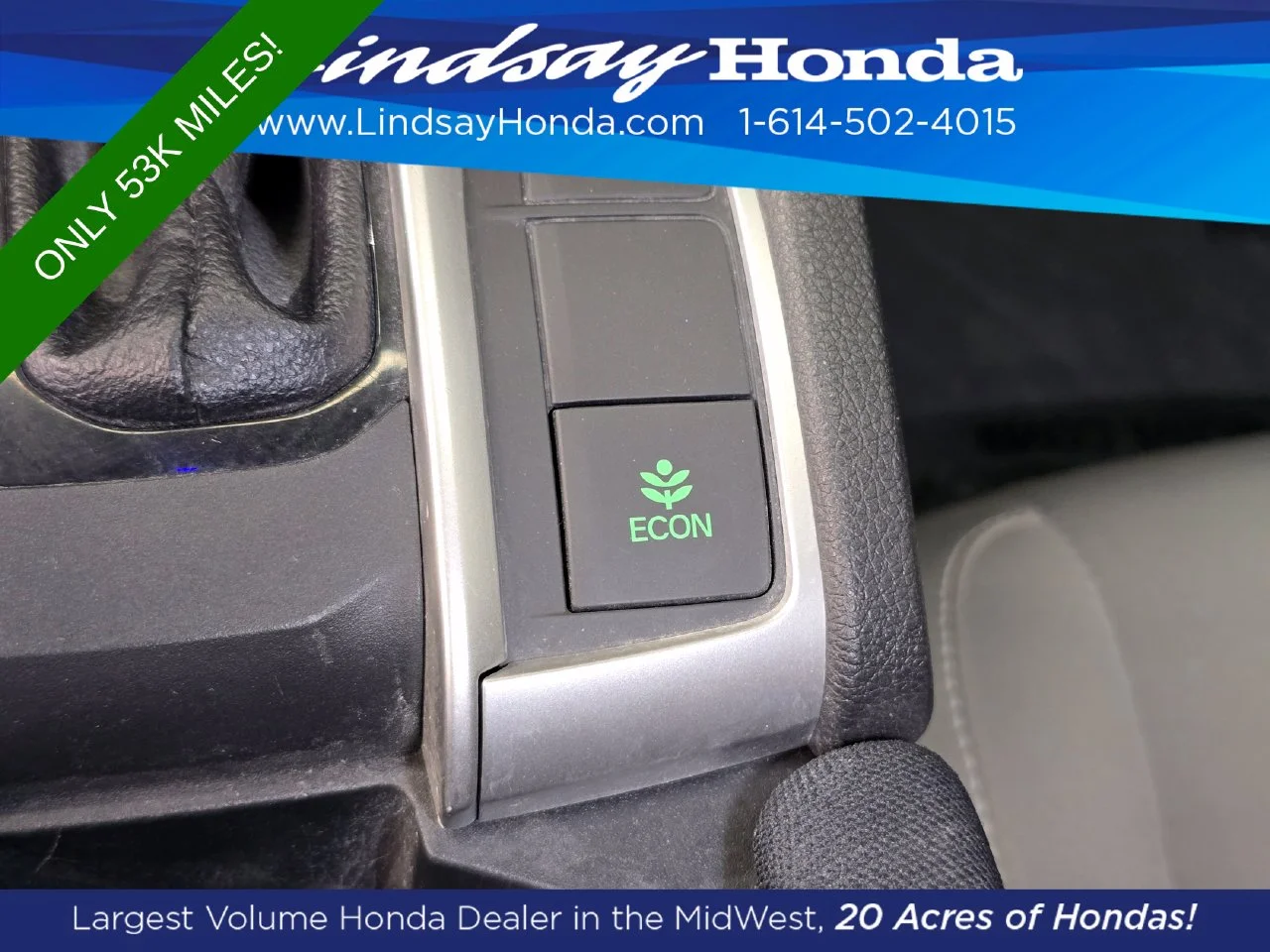 Used 2017 Cosmic Blue Metallic Honda LX image 18