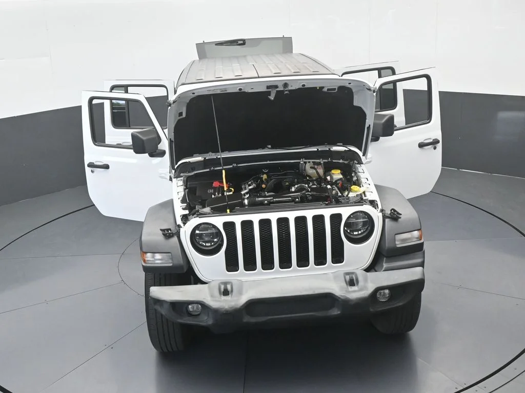Used 2022 Bright White Clearcoat Jeep Unlimited Sport Altitude image 73