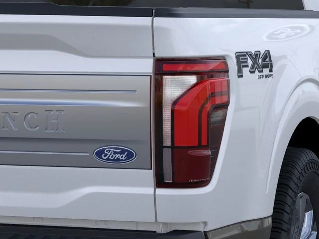 New 2026 Star White Metallic Tri-Coat Ford King Ranch image 22