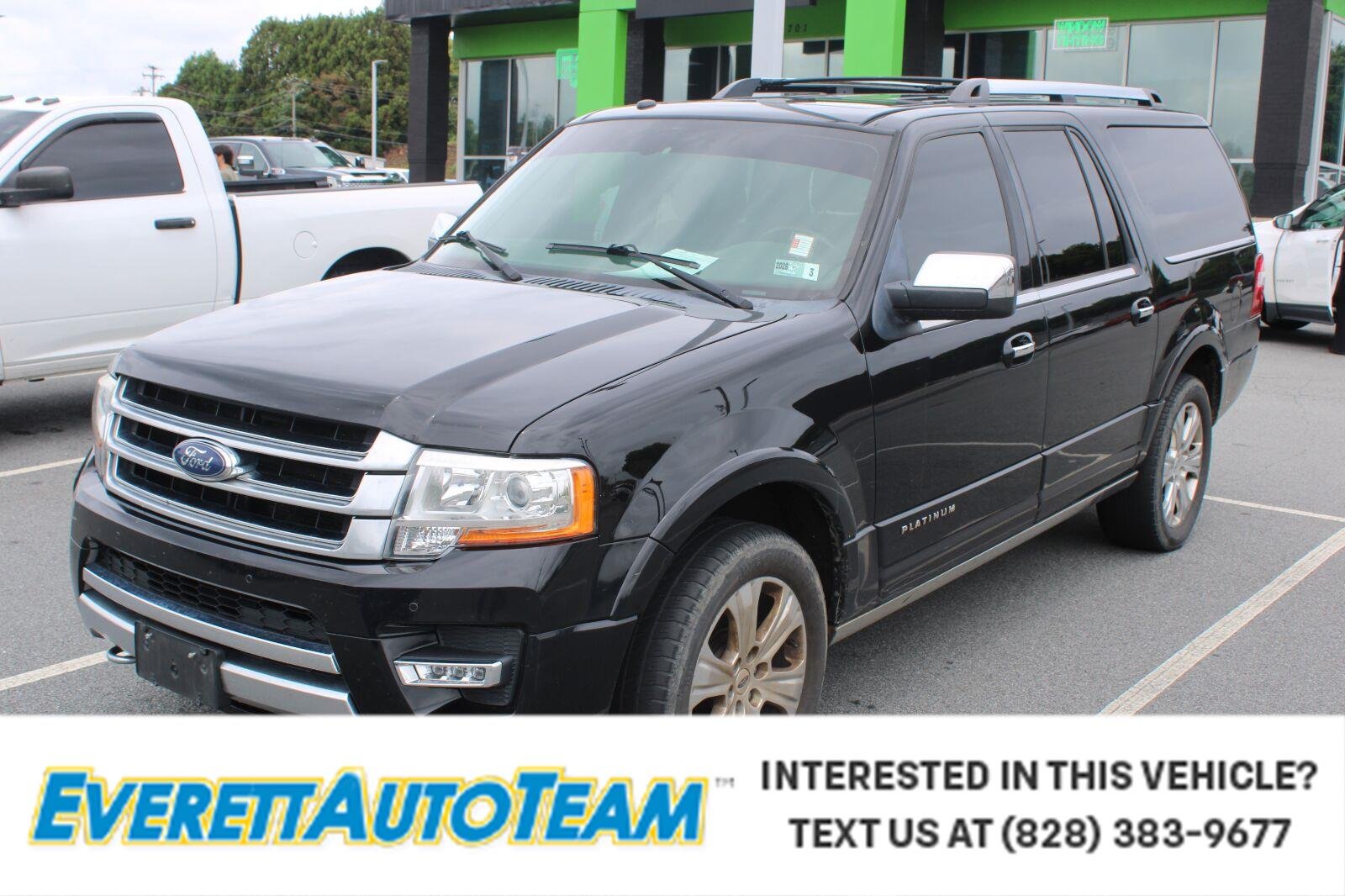 Used 2016 Shadow Black Ford Platinum image 1