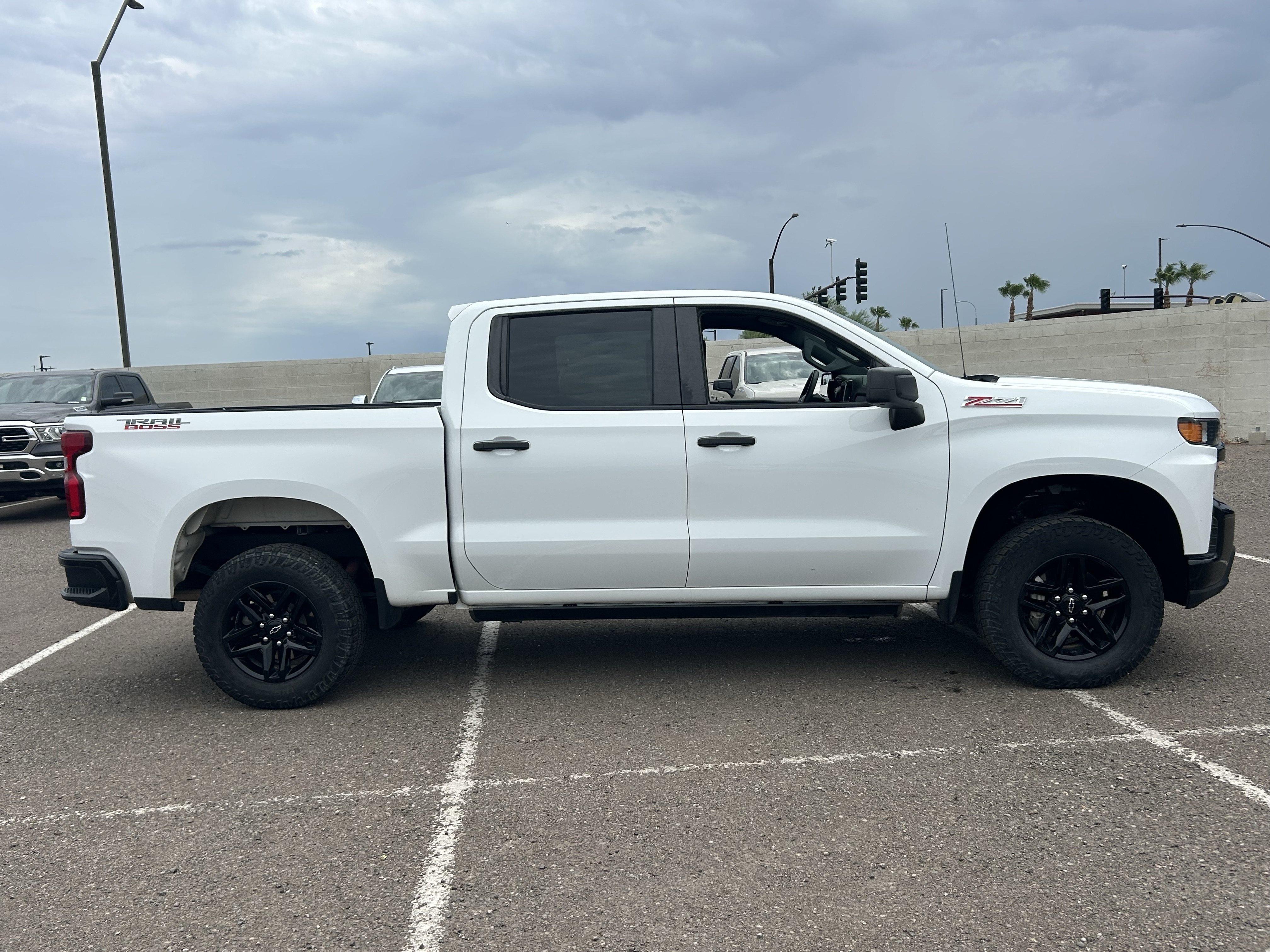 Certified Used 2021 SUMMIT WHITE Chevrolet Custom Trail Boss image 6