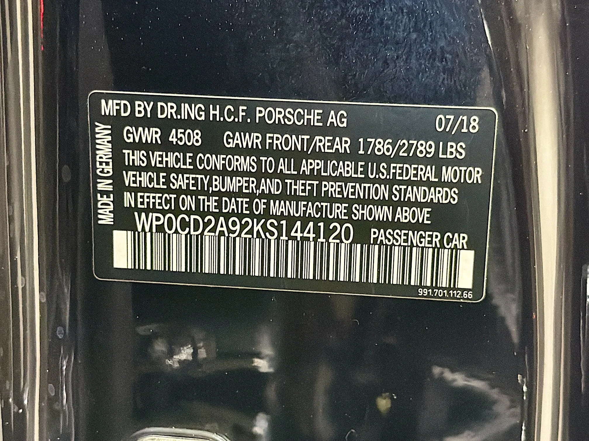Certified Used 2019 Jet Black Metallic Porsche Turbo S image 41