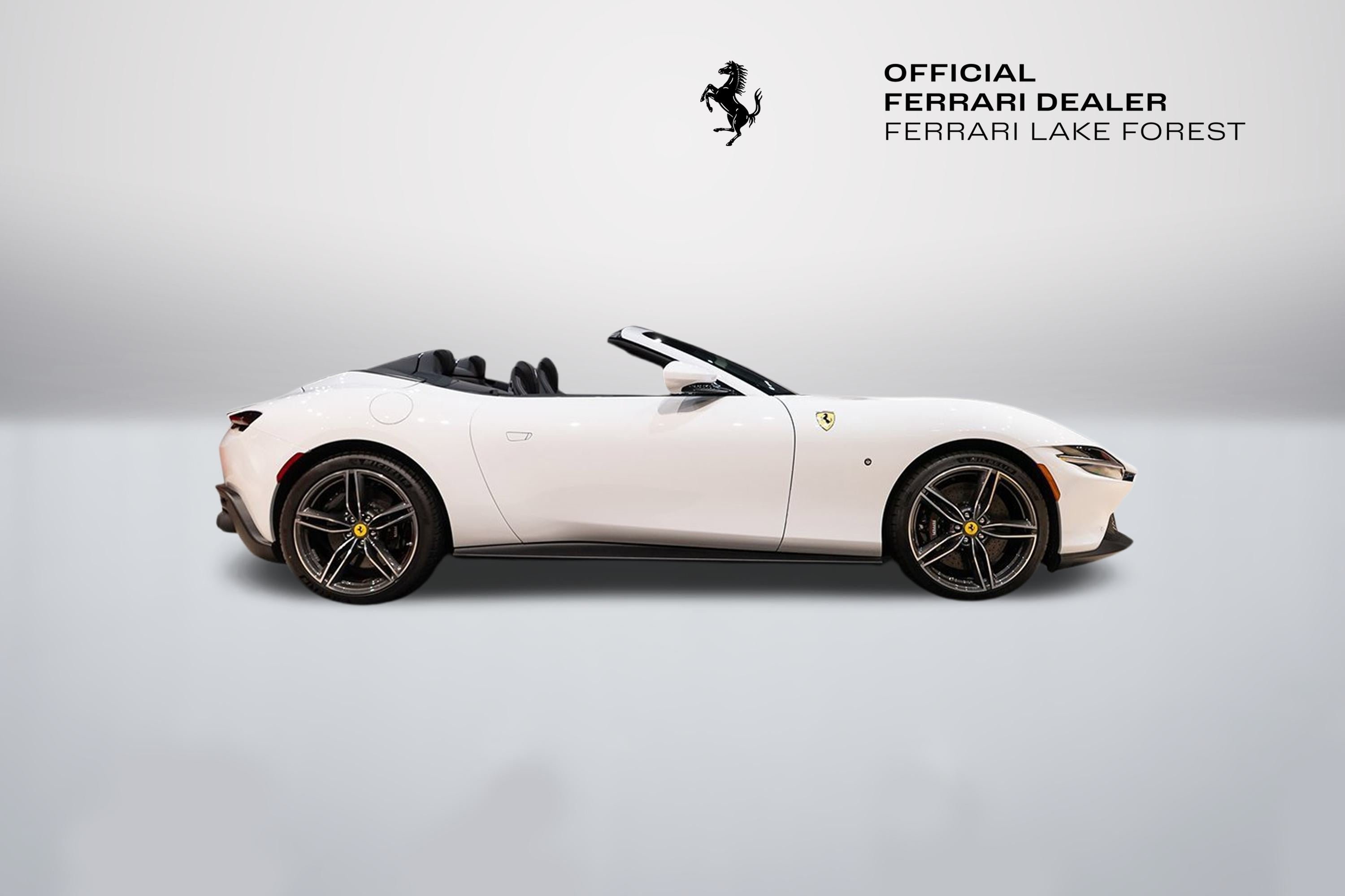 Certified Used 2025 Bianco Cervino Ferrari Spider image 9