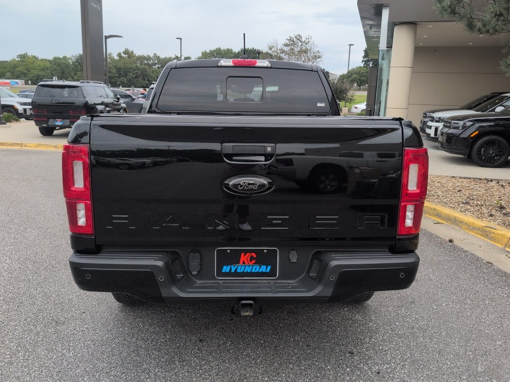 Used 2021 Shadow Black Ford LARIAT image 6