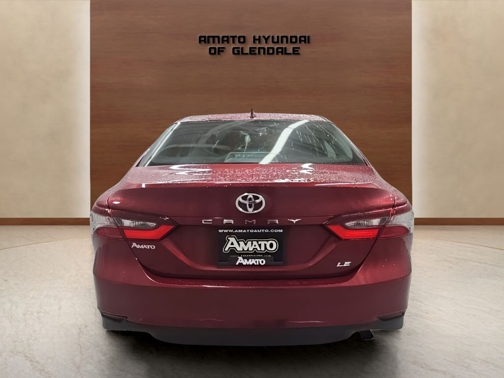 Used 2022 Red Toyota LE image 4