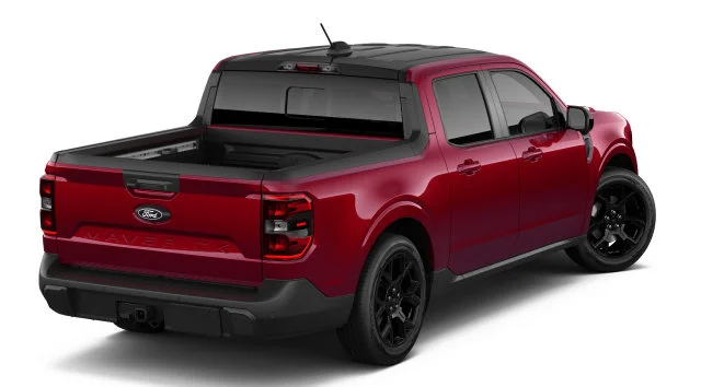 New 2026 Ruby Red Metallic Tinted Clearcoat Ford Lariat image 3