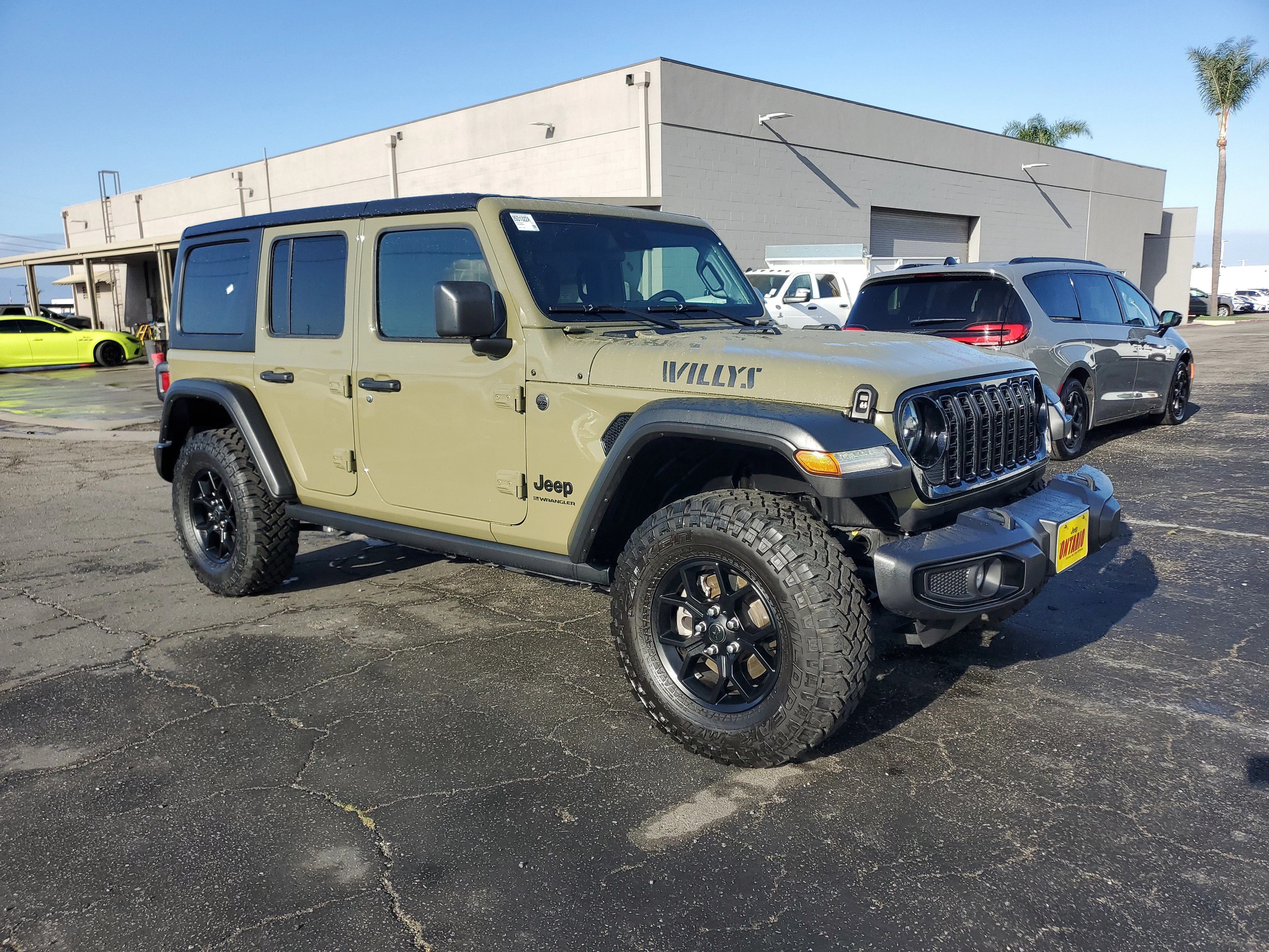Certified Used 2025 Green Jeep Willys image 29