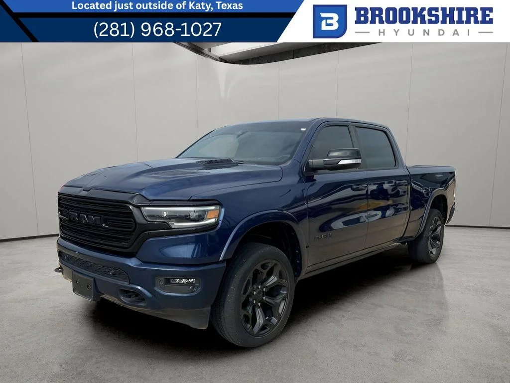 Used 2021 Patriot Blue Pearlcoat Ram Limited image 1