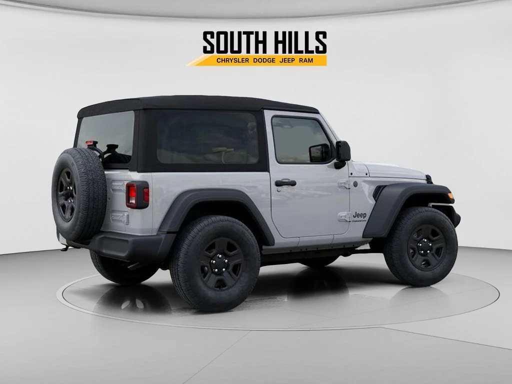 New 2026 Bright White Clear-Coat Exterior Paint Jeep Sport image 4