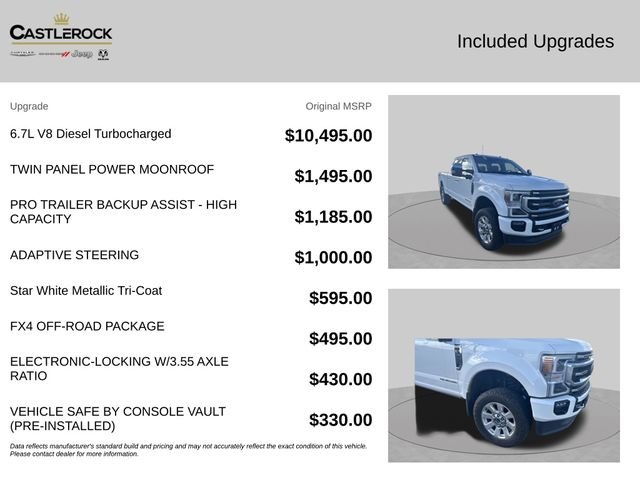 Used 2022 White Ford Platinum image 4