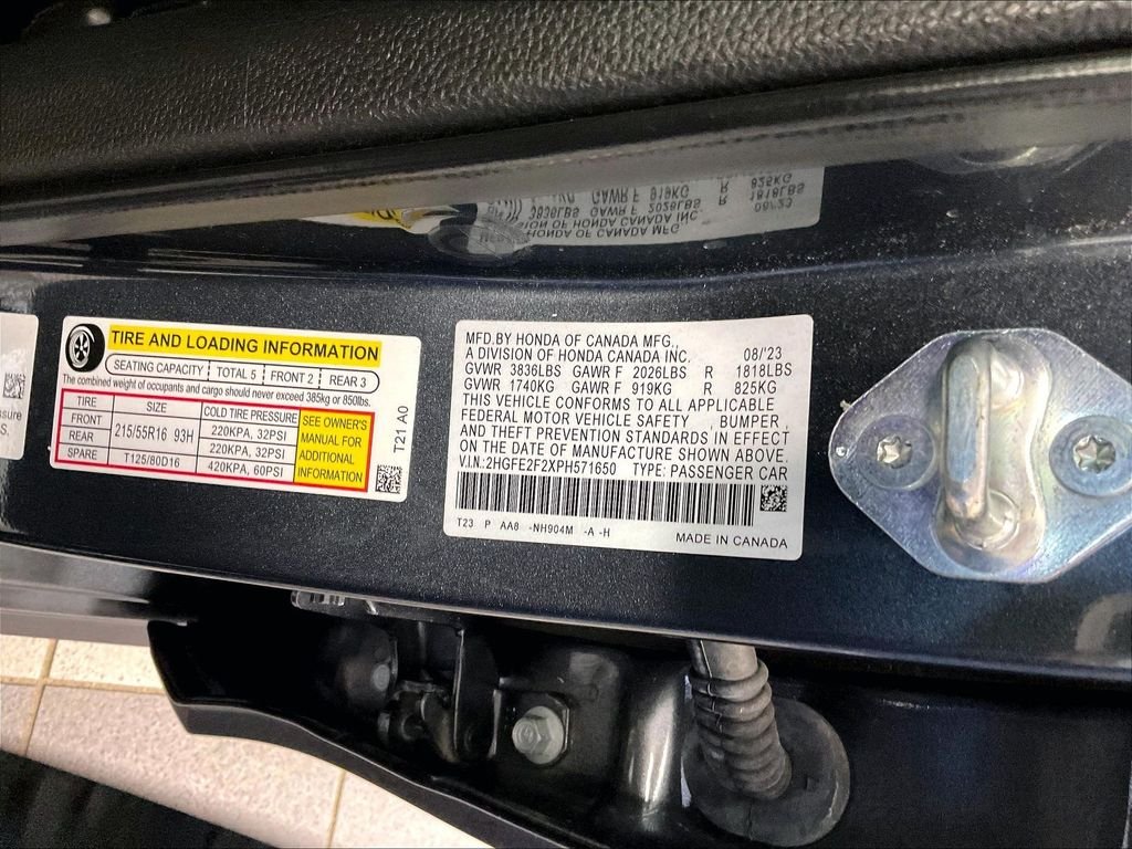 Used 2023 Gray Honda LX image 35