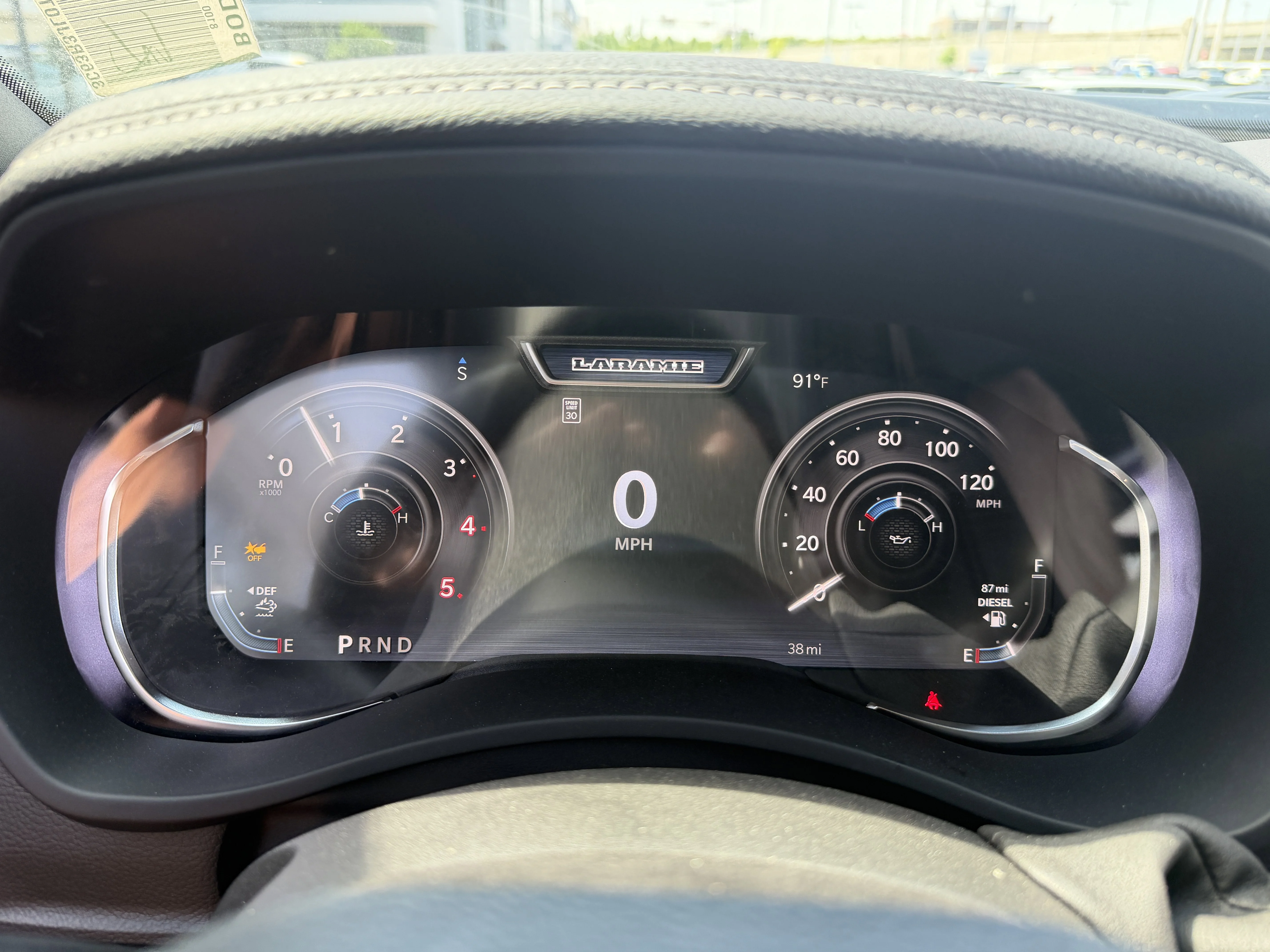 New 2026 Diamond Black Crystal Pearl-Coat Exterior Paint RAM Laramie image 41