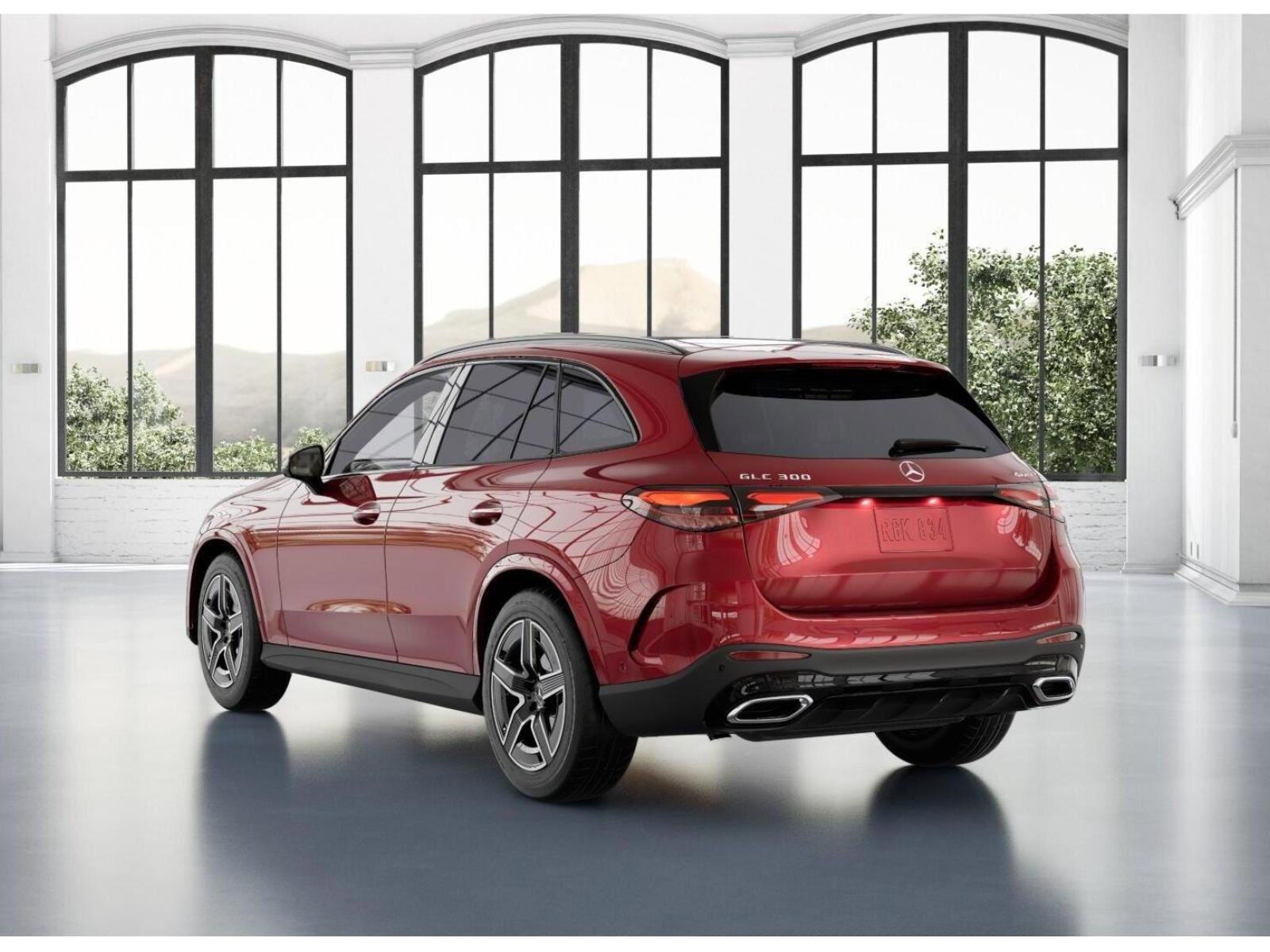 New 2026 MANUFAKTUR Patagonia Red Metallic Mercedes-Benz GLC 300 image 70