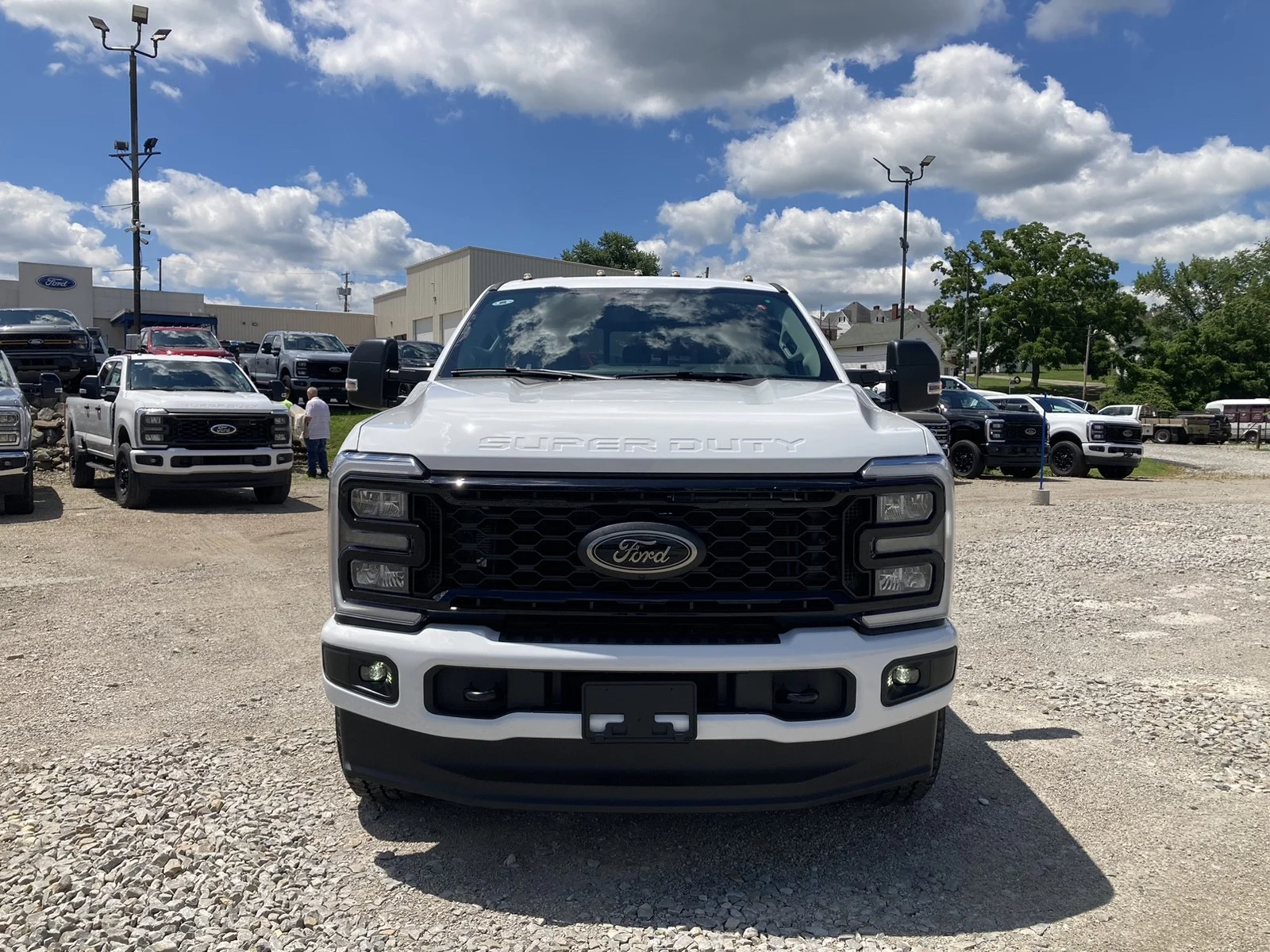 New 2026 Oxford White Ford F-350® XLT image 3