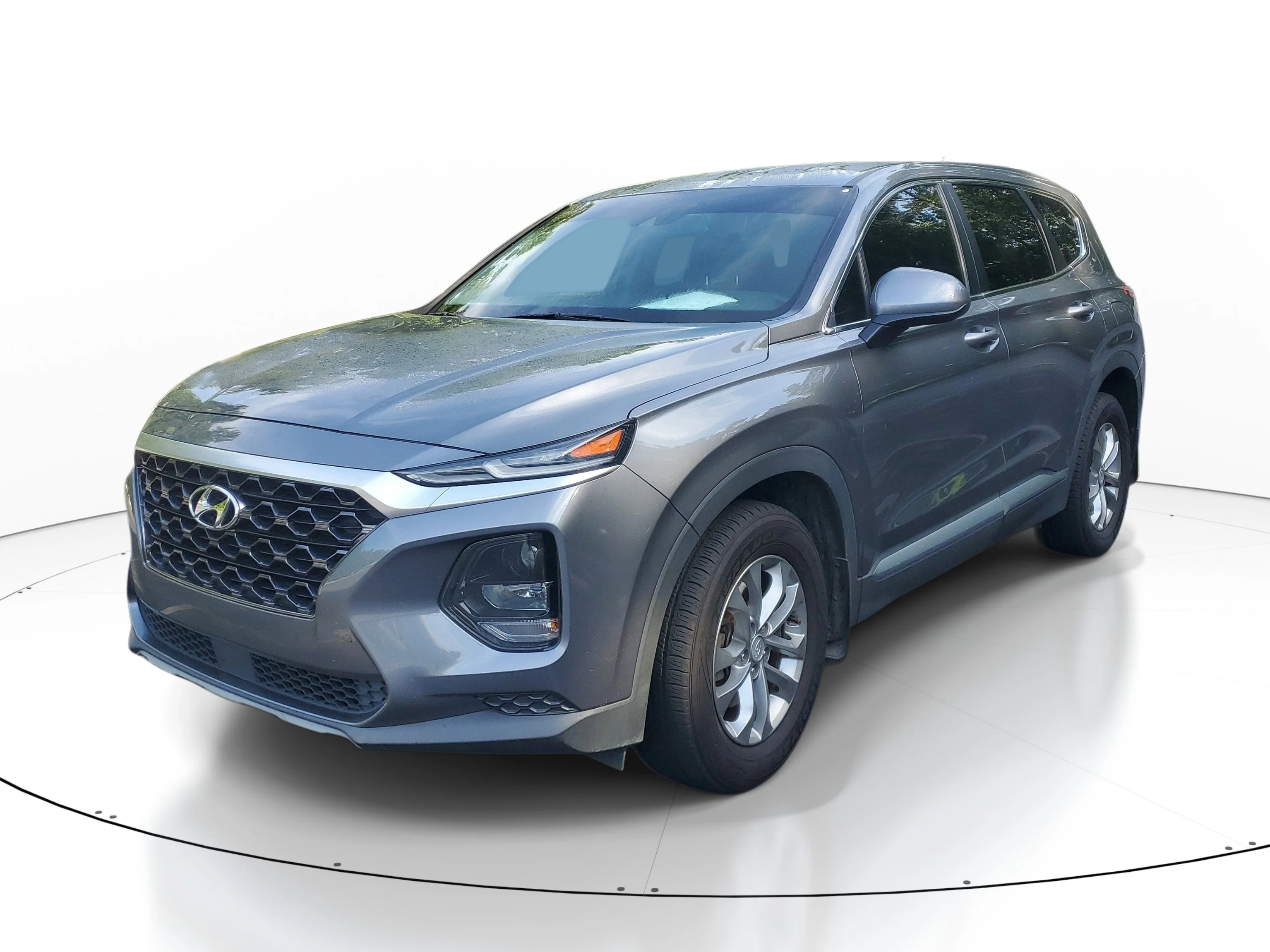 Used 2020 Machine Gray Hyundai SE image 3