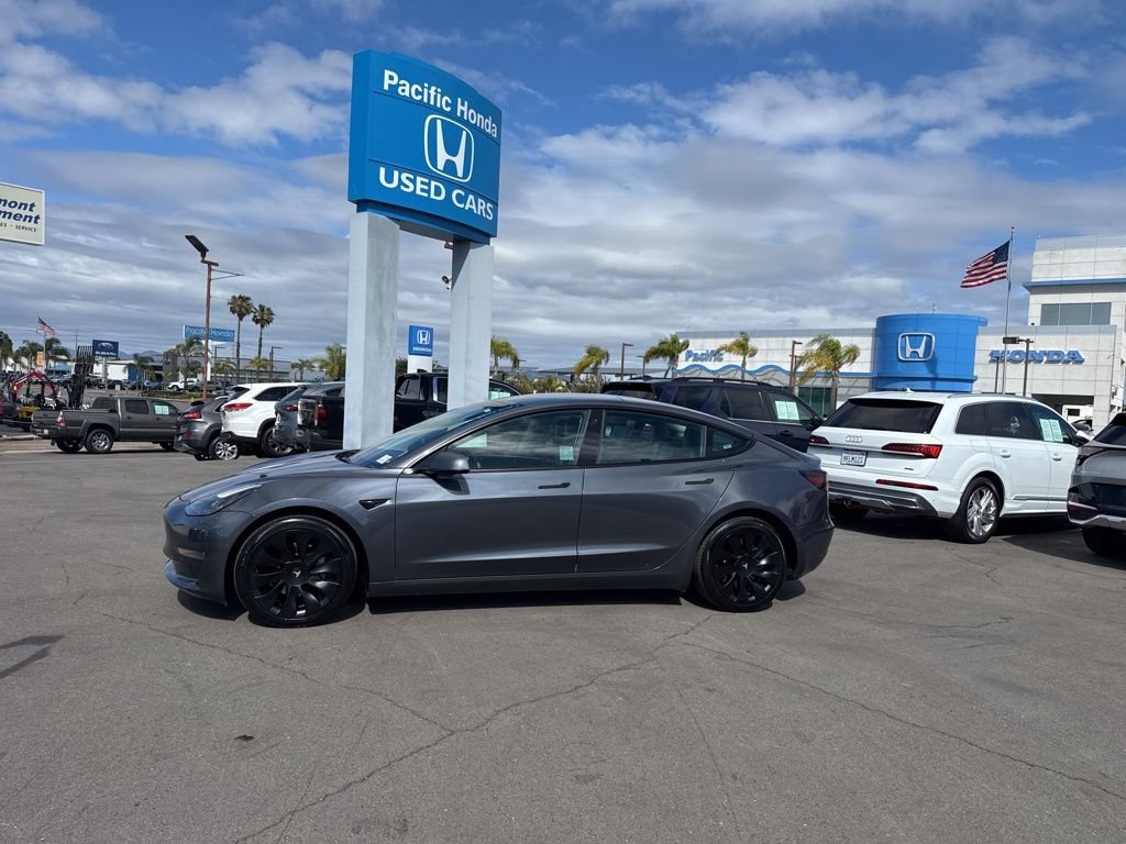Used 2022 Tesla Model 3 Long Range with VIN 5YJ3E1EB3NF200393 for sale in San Diego, CA