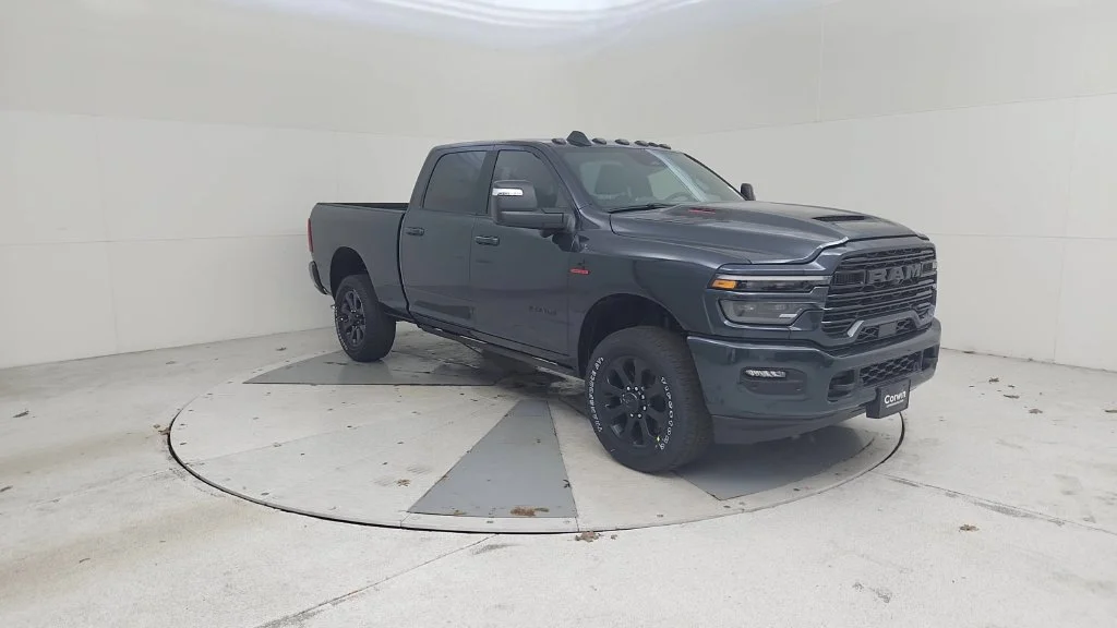 New 2026 Forged Blue Metallic Exterior Paint RAM Laramie image 3