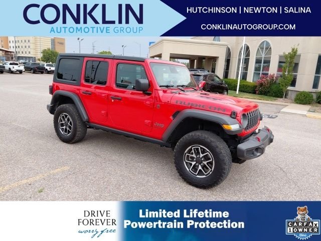 Used 2026 Red Clearcoat Jeep Rubicon image 1