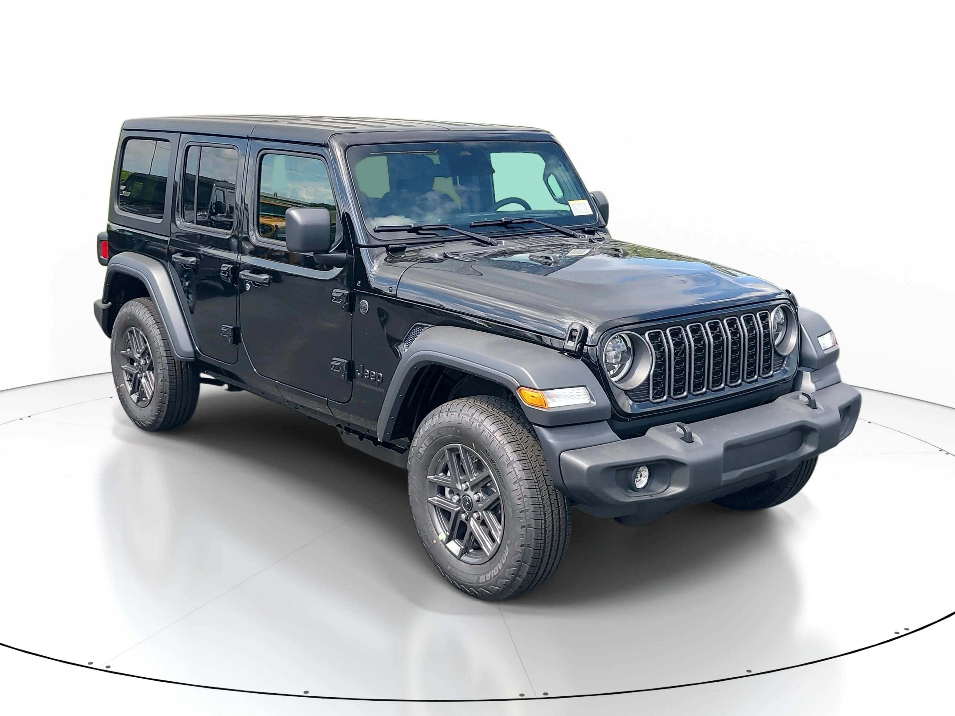 New 2026 Black Clearcoat Jeep Sport S image 1