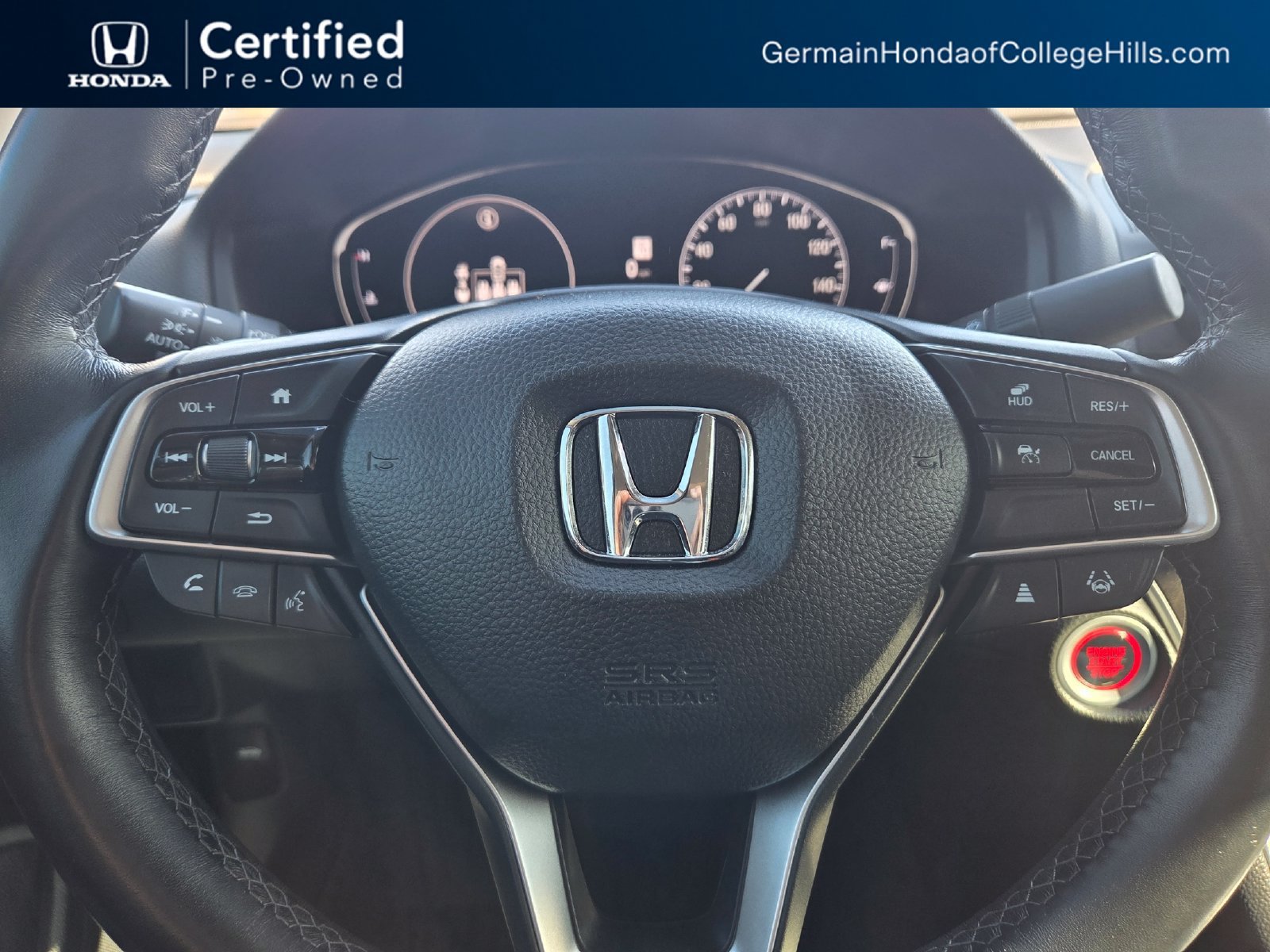 Certified Used 2021 Platinum White Pearl Honda 2.0T Touring image 82