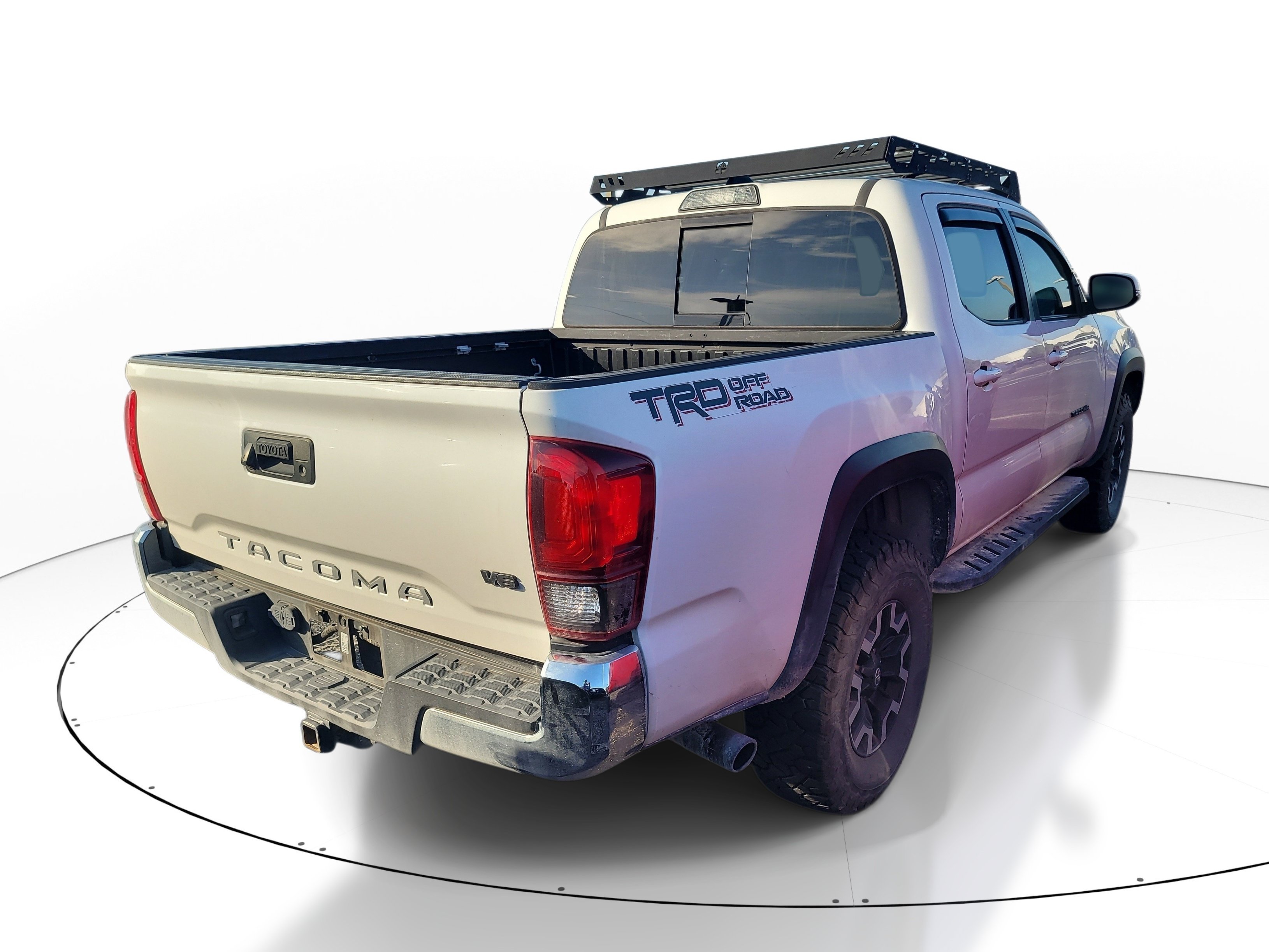 Used 2019 Super White Toyota TRD Off Road image 6