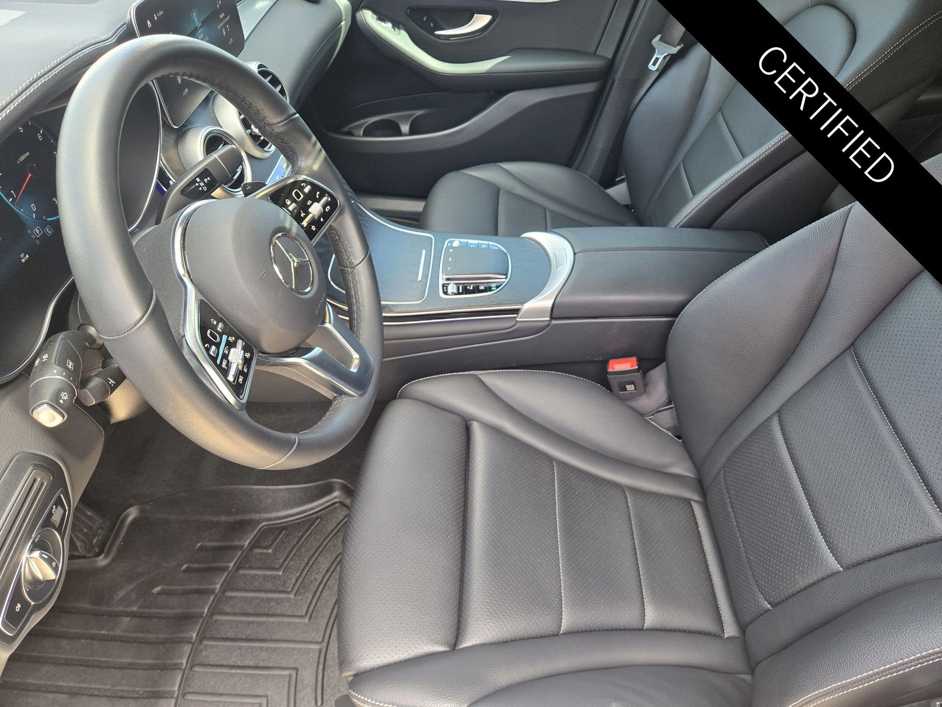 Certified Used 2023 Black Mercedes-Benz GLC 300 Coupe image 3