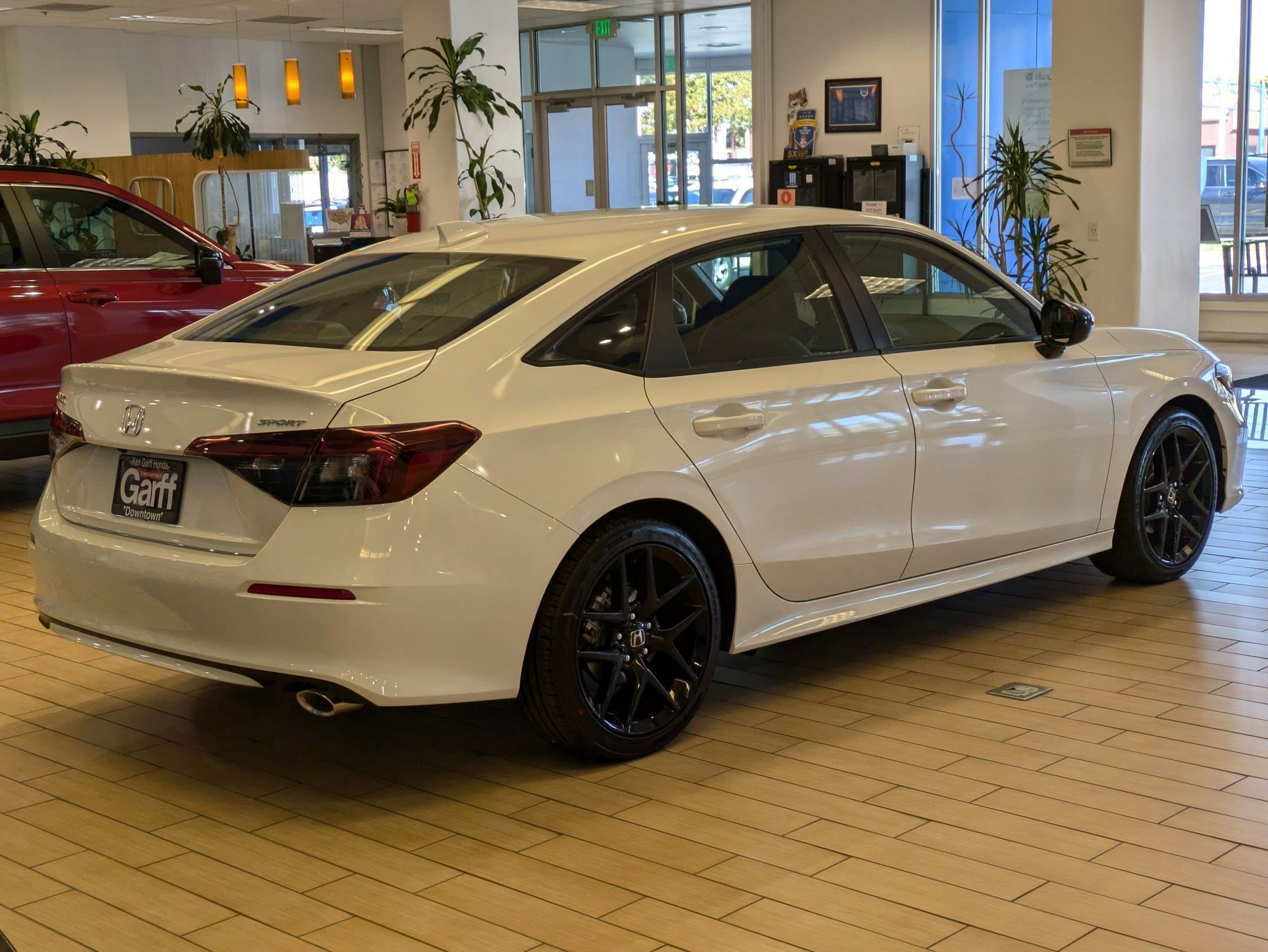 New 2026 Platinum White Pearl Honda Sport image 3