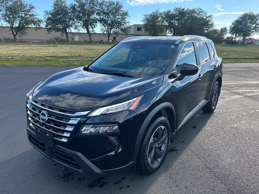 Used 2024 Super Black Nissan SV image 2