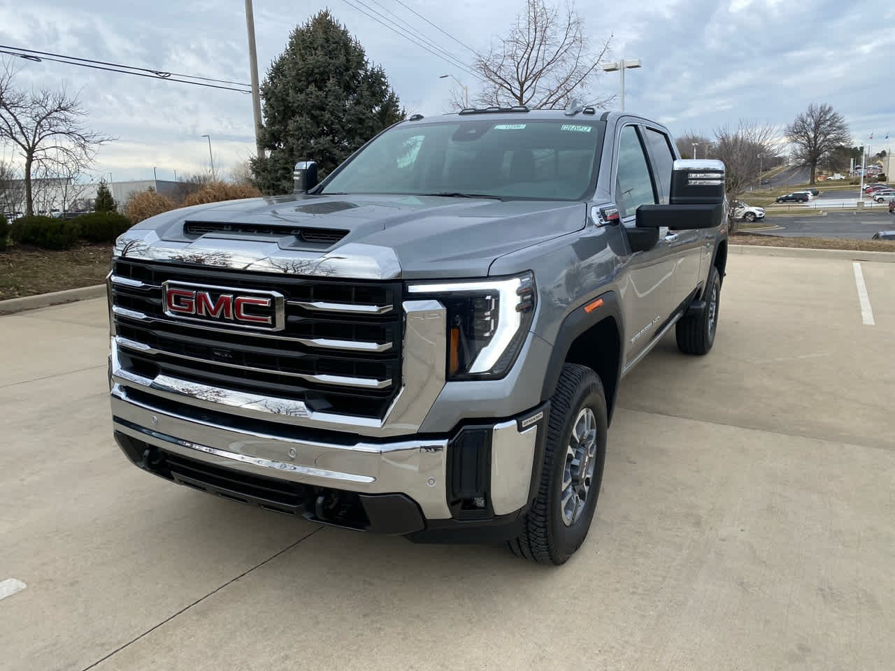 New 2026 Sterling Metallic GMC SLT image 2
