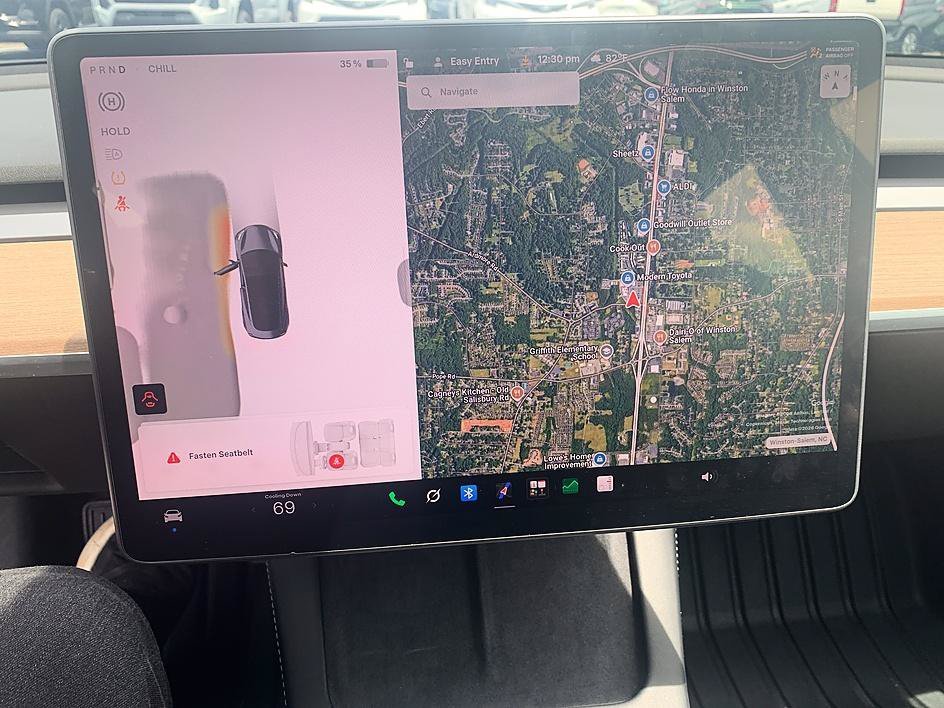Used 2022 Midnight Silver Metallic Tesla Long Range image 14