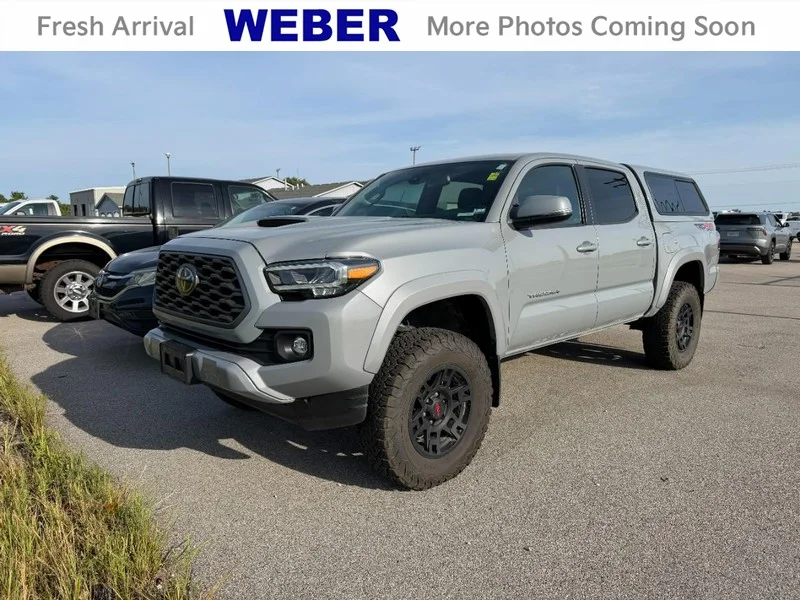 Used 2021 Cement Gray Toyota TRD Sport Double Cab 5