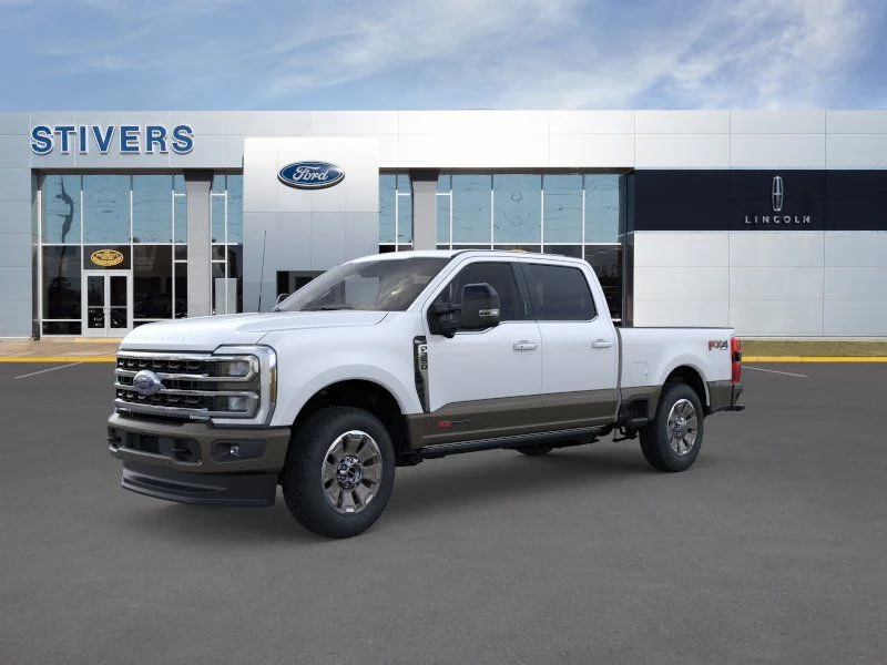 New 2026 Star White Metallic Tri-Coat Ford F-350® King Ranch® image 2