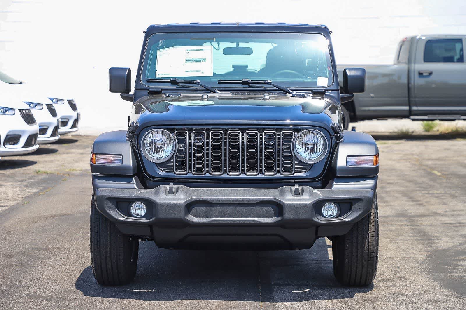New 2026 Black Clear-Coat Exterior Paint Jeep Sport image 2