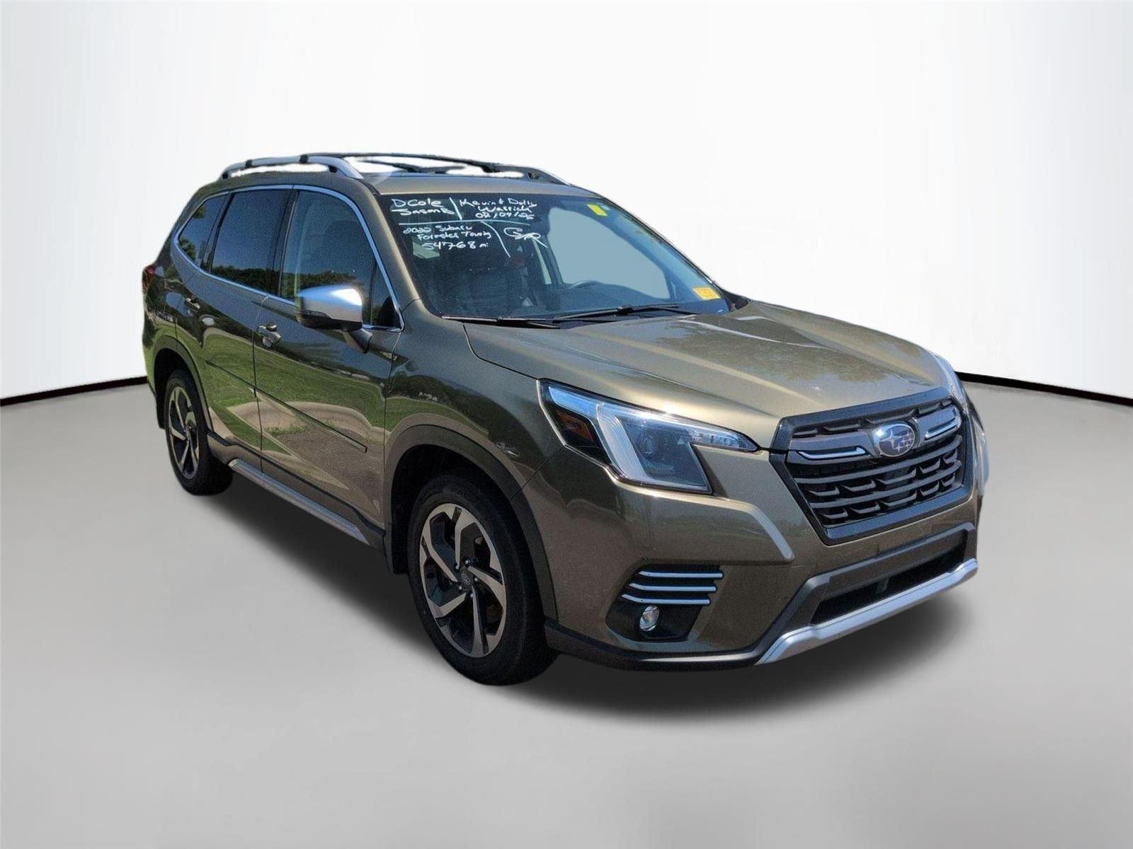 Used 2022 Autumn Green Metallic Subaru Touring image 3
