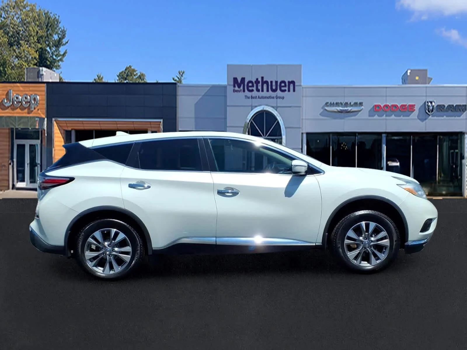 Used 2017 Pearl White Nissan S image 2